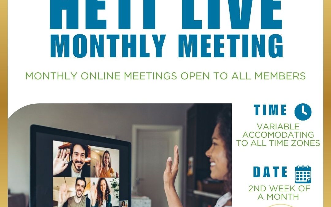 HETI Live monthly meetings