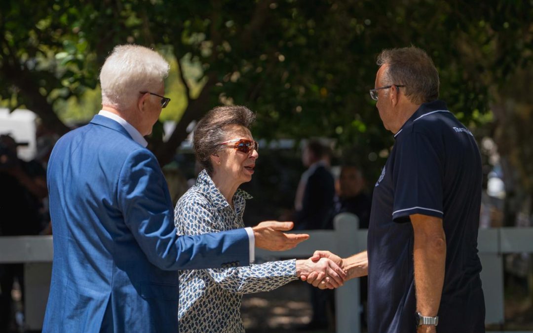 Princess Anne visits HETI Federation members, SARDA